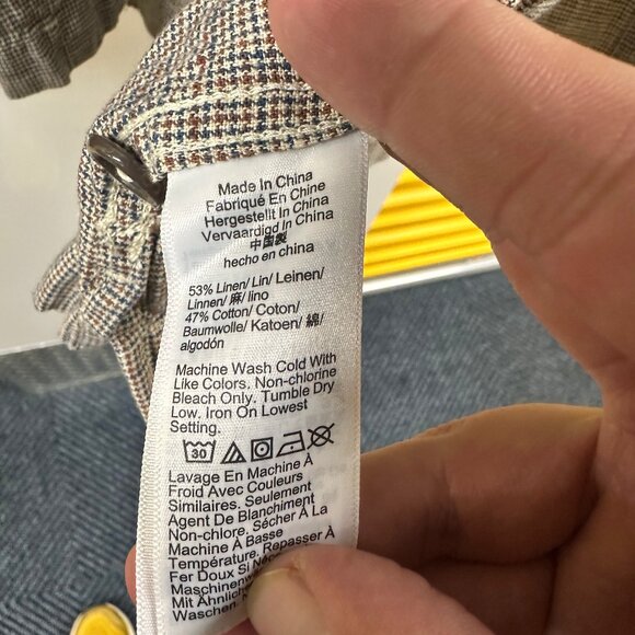 J. Crew Linen-Cotton Overshirt - Picture 2 of 4